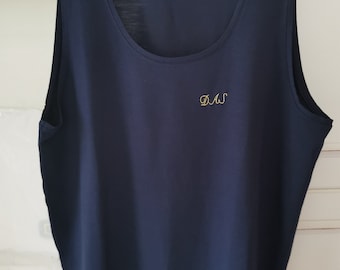 Men&#39;s Silk Athlete- Bodybuilding T-Shirt\Underwear For Men\Pajama Men&#39;s\ Gift For Him\Personalized Gold Embroidery\2 pieces