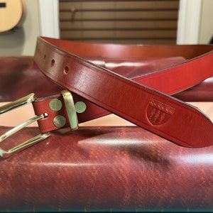 Sedgwick leather Belt