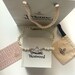 Vivienne Westwood Necklace - silver Pearl Bas with box and Vivienne Westwood dustbag