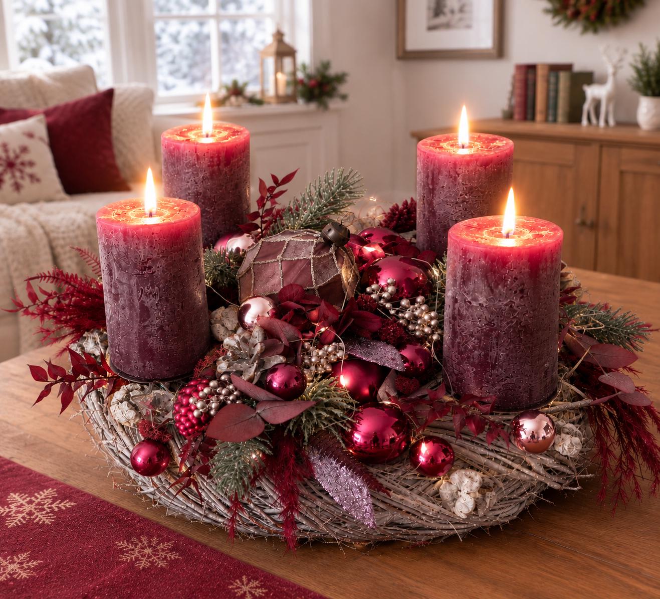 Adventsgesteck