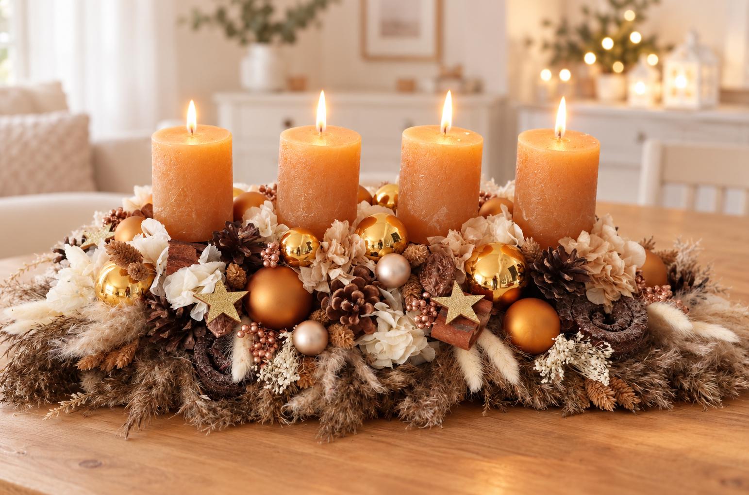 Schale adventskranz