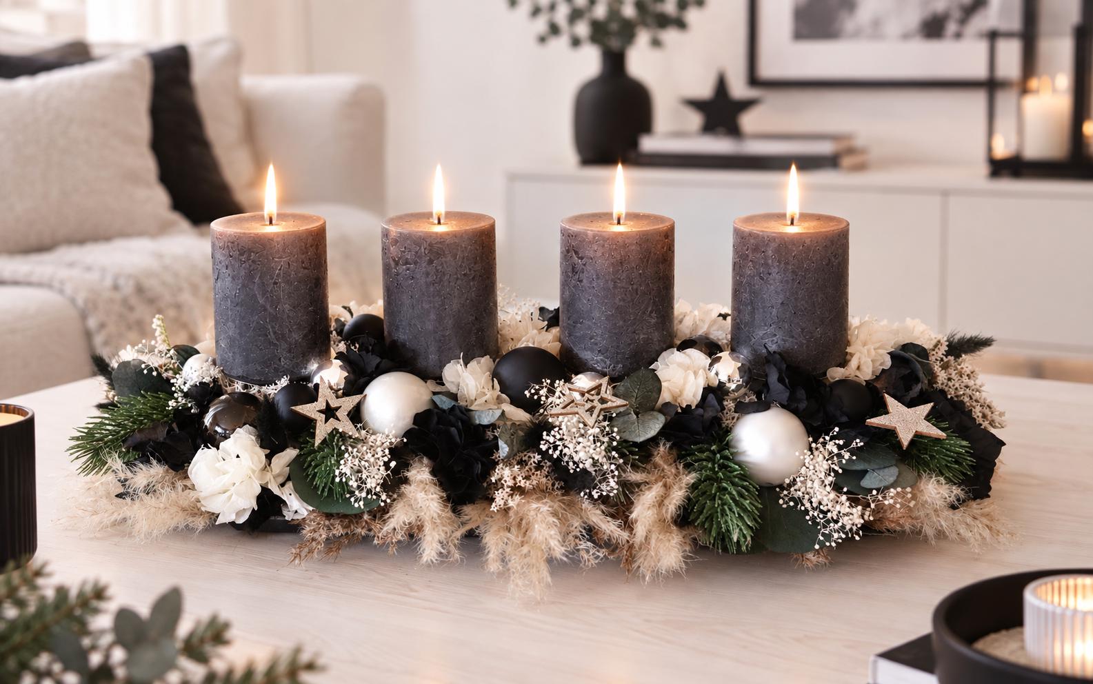 Adventskranz metall