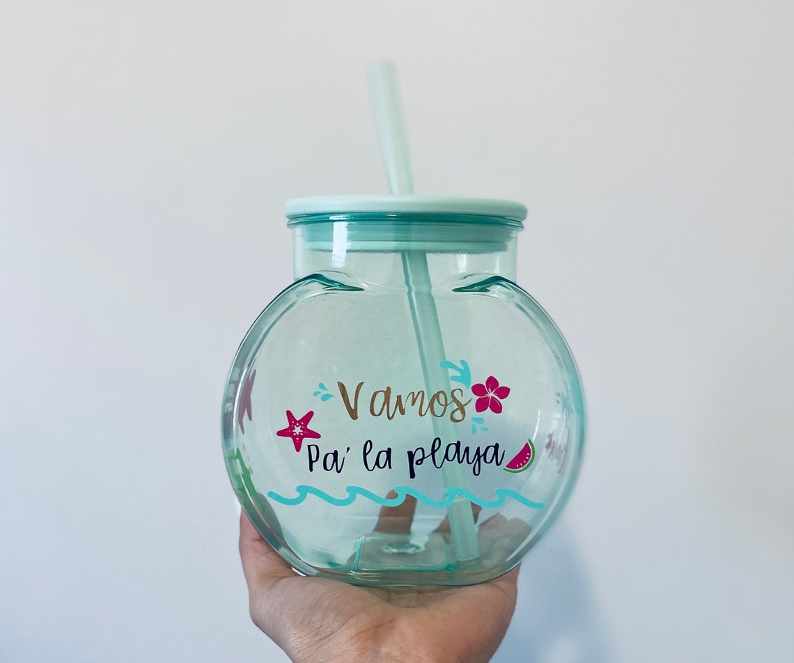 Custom Fishbowl Cup Etsy