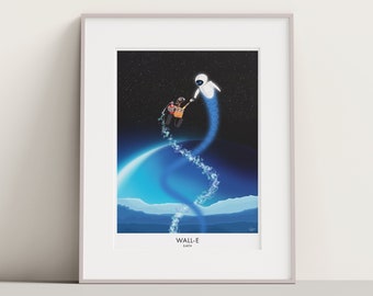 Wall-E Travel Poster: Disney-Inspired Earth Art