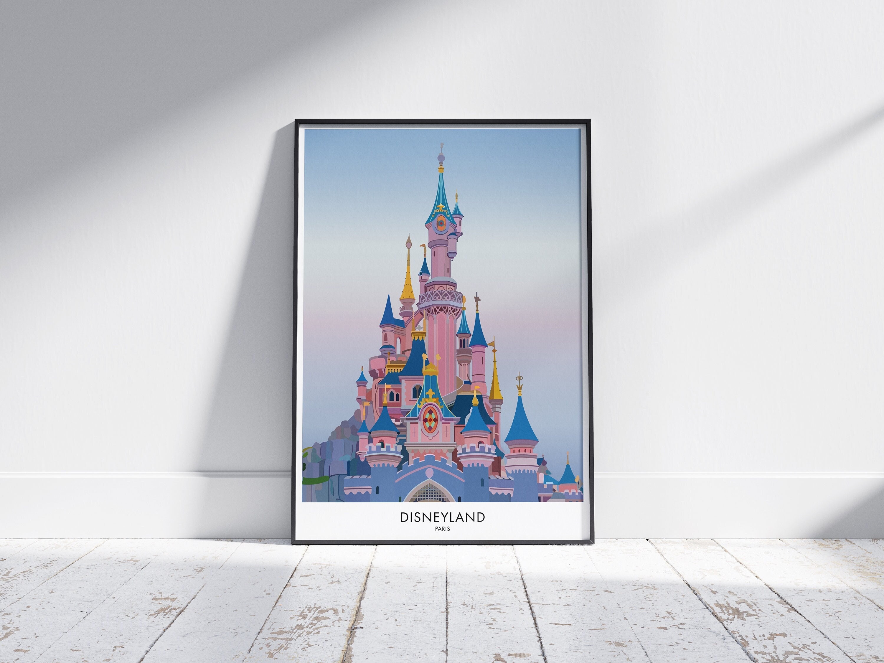 Discover Disneyland Paris Disney Cadeau De Voyage Affiche