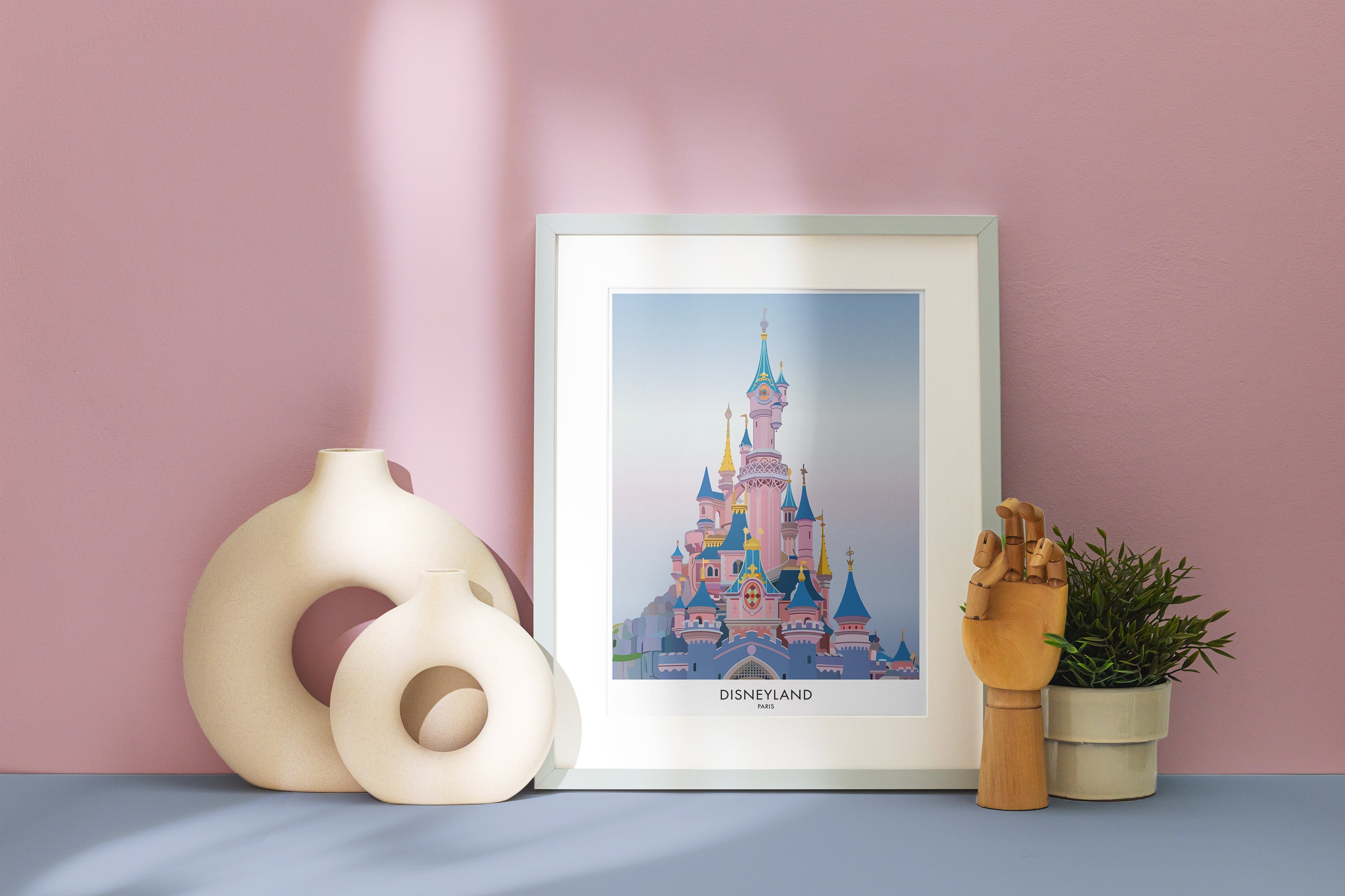 Discover Disneyland Paris Disney Cadeau De Voyage Affiche
