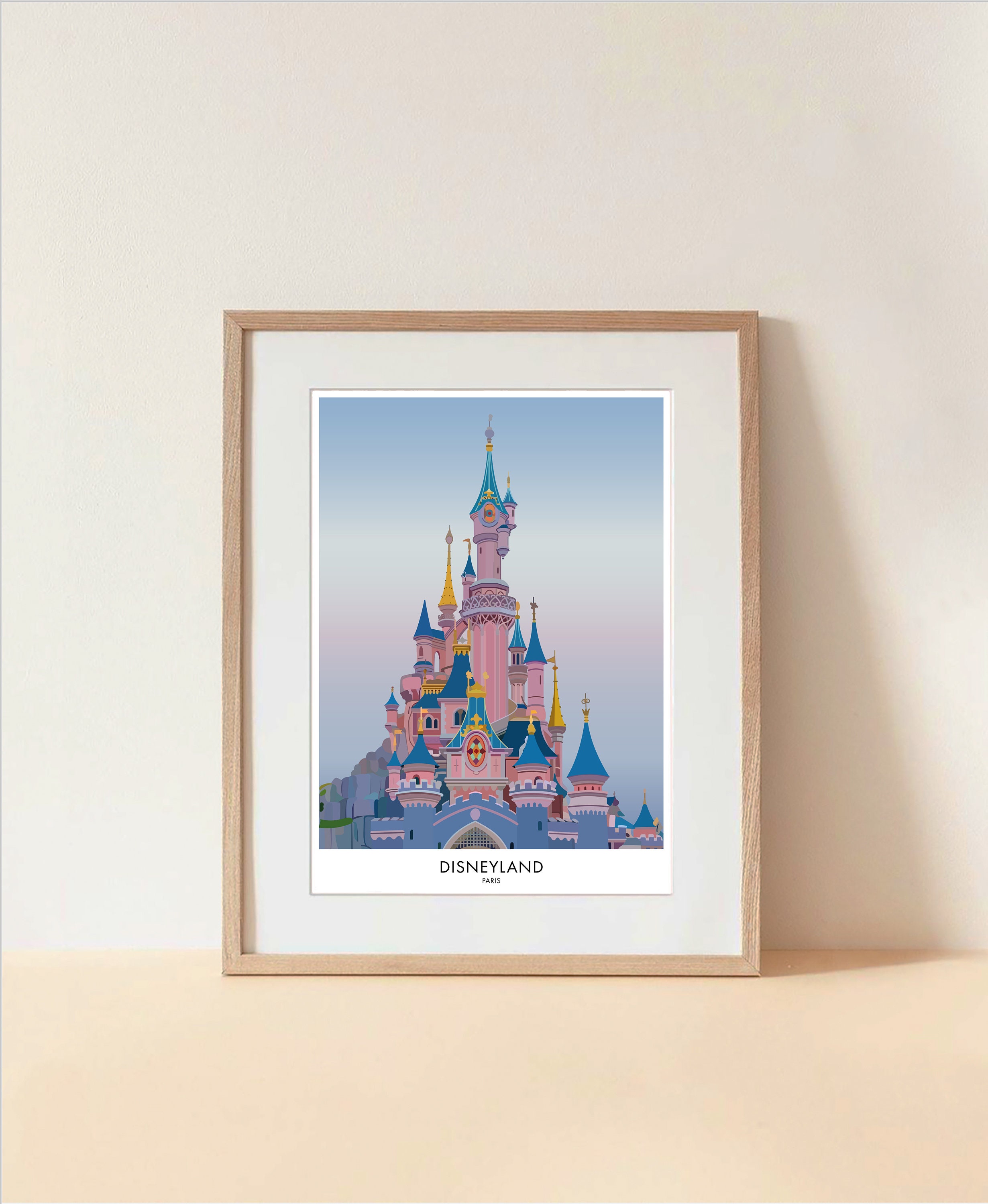 Discover Disneyland Paris Disney Cadeau De Voyage Affiche