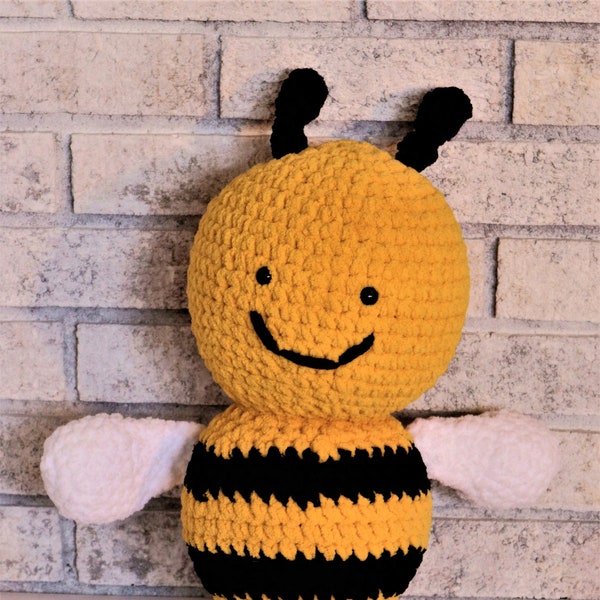 Bee, honey bee, stuffed bee, stuffed animal bee, kid's stuffed toy