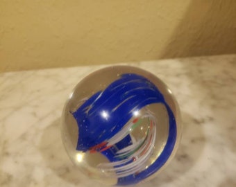 Murano Glass Paperweight Italian Modern Made in Italy free shipping TripleJsOddities