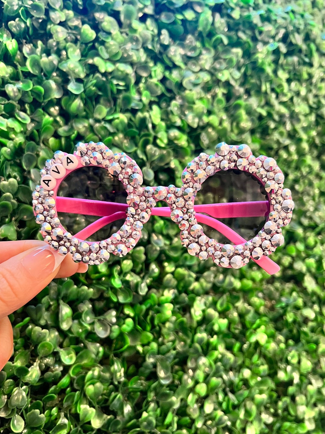 Personalized Kids Sunglasses Kids Beaded Name Sunglasses Etsy