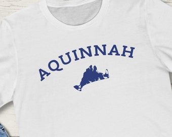 Camisa Aquinnah, camisa de Martha's Vineyard, camisa de viñedo, camiseta de Martha's Vineyard, camiseta de Martha's Vineyard, camisa de MV, camisa de oak bluffs, camiseta de cabeza gay