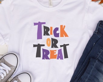 Halloween Shirt, Trick or Treat, Trick or Treat Shirt, Happy Halloween Shirt, Halloween Tee, Fall Shirts,Happy Halloween T-Shirt,Hocus Pocus