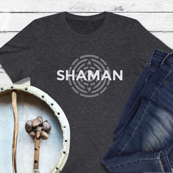 Shaman Shirt, Shamanic Healing, Medicine Man Shirt, Shamanic Shirt, Earth Keeper, Plant Medicine, Yoga Shirt, Zen TShirt,Healer Shirt,Shaman