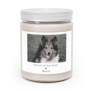 Pet Sympathy Candle, Personalized Memorial Pet Candle with Photo, Dog Loss Gift, Cat Bereavement Gift, Animal Remembrance Candle