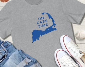 On Cape Time Shirt, Cape Cod Shirt, Cape Cod TShirt, Cape Cod Tees, On Cape Time, I Love Cape Cod, Cape Cod Lover,Cape Cod T Shirts,Cape Cod