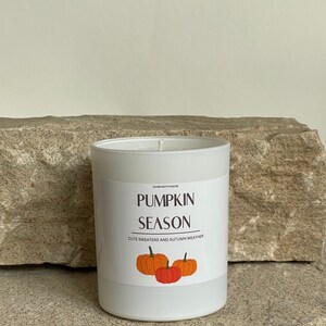 Candle in a glass | Pumpkin Mood | Autumn | case | Gift | Pumpkin Spice | Decoration | Bff | Advent calendar | Season