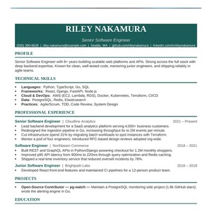 Software Developer Resume Template Bundle | Tech Engineer Resume with Cover Letter and References Word PDF