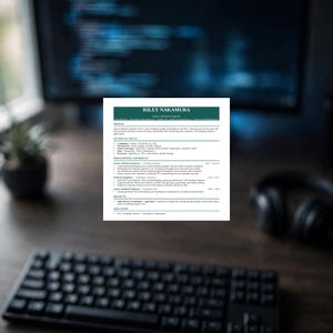 Zestaw szablonów CV programisty oprogramowania | CV inżyniera technicznego z listem motywacyjnym i referencjami w formacie Word PDF