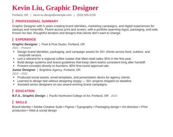 Paquete de plantillas de currículum para diseñador gráfico / Currículum, carta de presentación y referencias para diseñador creativo (Word/PDF)