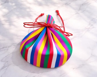 Korean Traditional Saekdong Lucky Pouch – Baby & Kids Hanbok Money Bag, First Birthday(Doljanchi) Gift, Candy Bag , Dohl Party, 복주머니, 백일