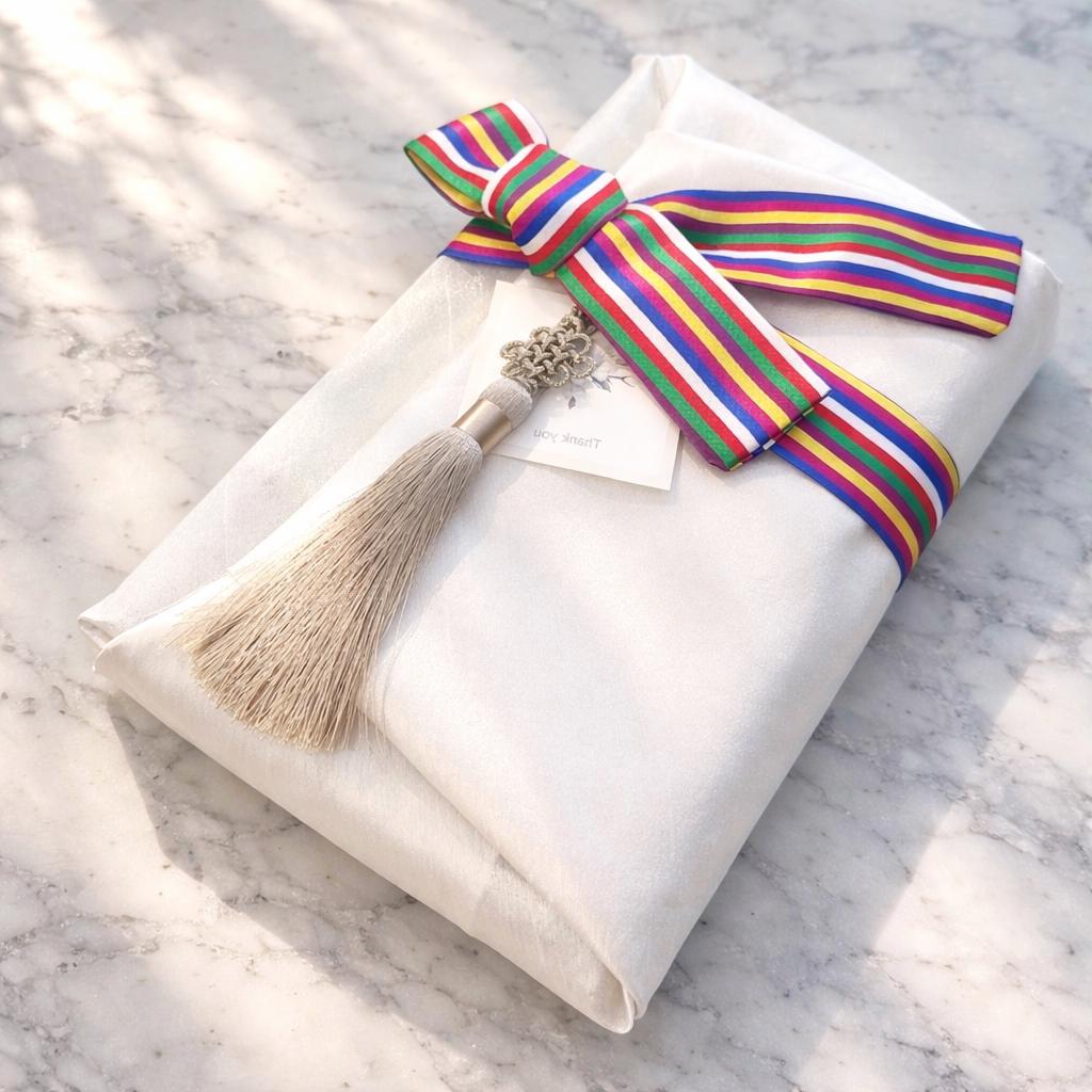 K Ribbon Saekdong Bojagi Ribbon: Korean Colorful Ribbon Gift Wrap, 색동, K-ribbon ...