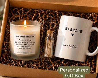 Recovery Gift Box Warrior Mug Smells Like You Got This Candle Set Get Well Soon Care Package Cancer Surgery Addiction Cheer Up GiftAA-26-266