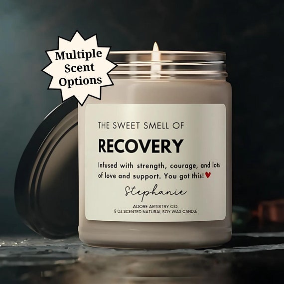 Funny Recovery Get Well Soon Gift Smells Like You Got This Candle Hysterectomy Cancer Surgery Addiction Sick Friend Healing Vibes Cheer Up