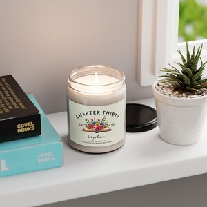 30th Birthday Gift Ideas Chapter 30 Birthday Candle Turning 30 Year Old Woman Personalized 30th Bday Gift 1996 Thirtieth Birthday for Her 画像 8