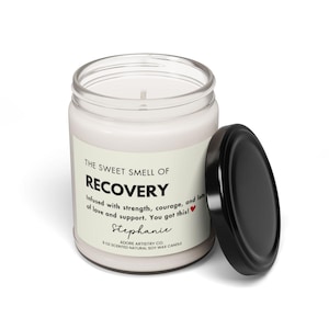 Funny Recovery Get Well Soon Gift Smells Like You Got This Candle Hysterectomy Cancer Surgery Addiction Sick Friend Healing Vibes Cheer Up image 6