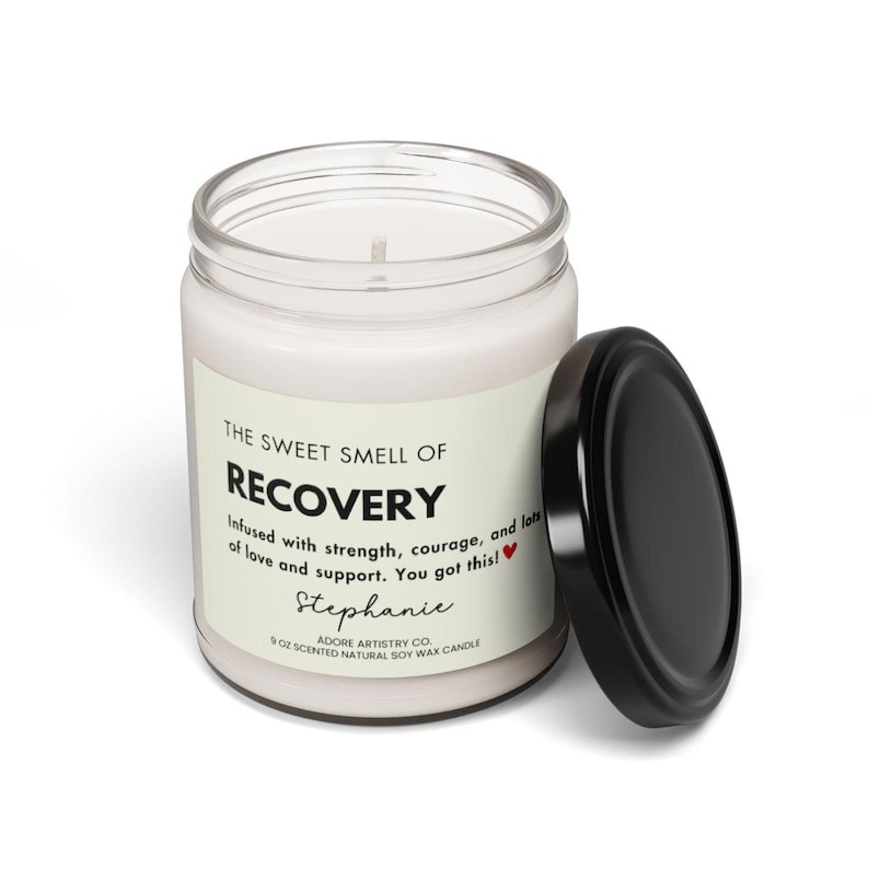 Funny Recovery Get Well Soon Gift Smells Like You Got This Candle Hysterectomy Cancer Surgery Addiction Sick Friend Healing Vibes Cheer Up image 6
