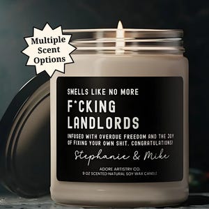 New Homeowner Gift Smells Like Homeowner Candle First House Gift New Home Gift New House Gift Closing Realtor Gift Congrats Housewarming Gift for Couple AA-25-162