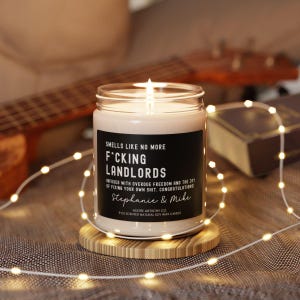 new home candle fresh start candle gift for couples  smells like candle new homeowner gift new home owner fresh start gift realtor client gift first house gifts cute candle funny candle soy candle