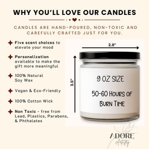 Teacher Candle Graduation Gift Funny Look At You Soy Candle Future Teacher Congratulations Gift BSEd Masters Degree College Grad Party Decor image 3