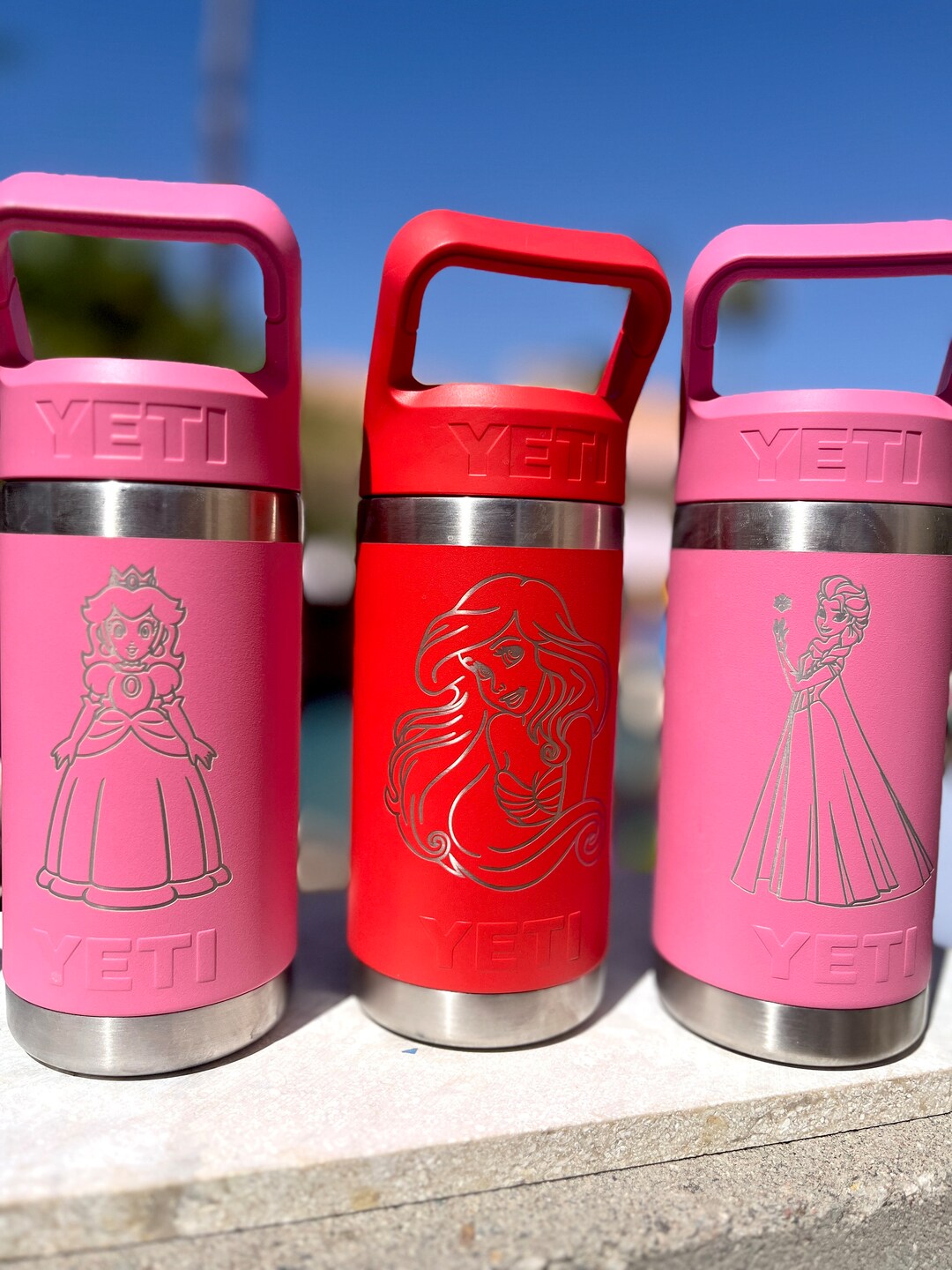 Engraved Yeti Cup 14 Oz Yeti Personalized Name Toddler Water Etsy