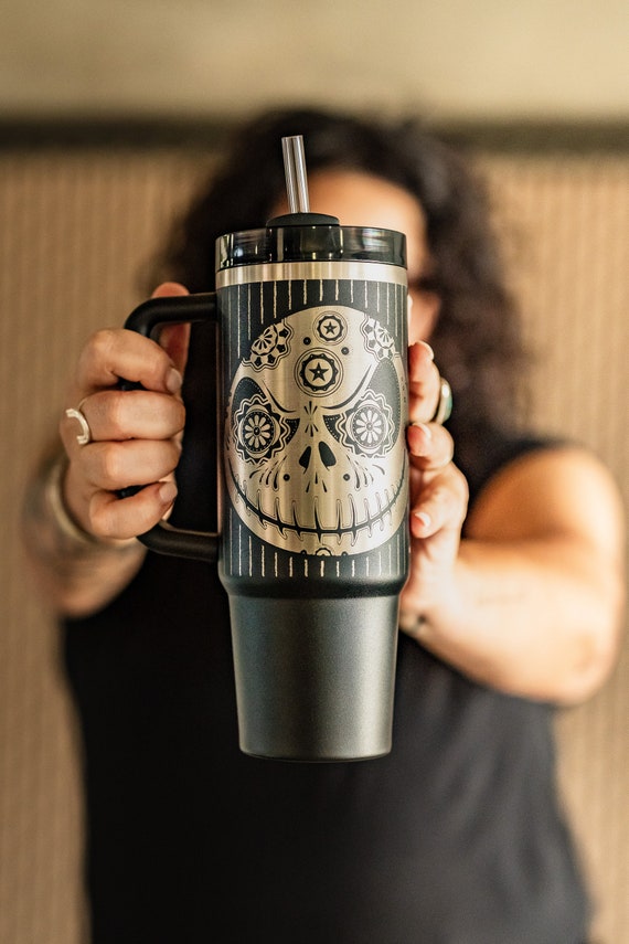 Dia De Los Muertos Stanley Halloween Tumbler for Halloween