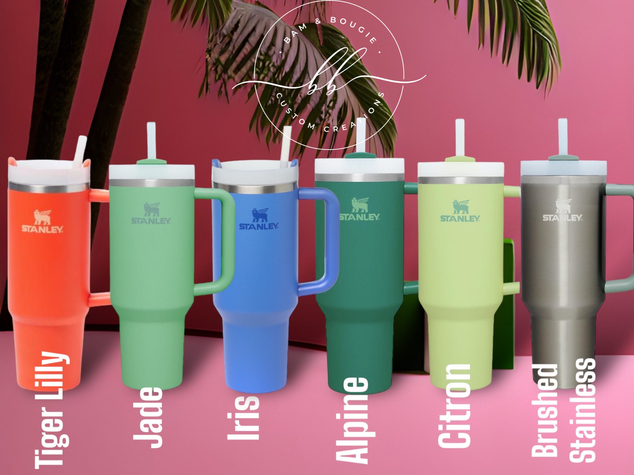 Bring nature wherever you go with new Alpine (in 40 oz) and Iris (avai, Stanley  Tumblers