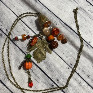 Fall necklace
