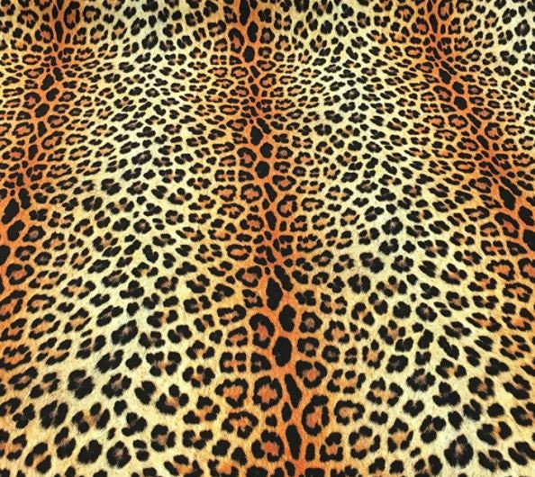 Leopard Upholstery Fabric by the Yard Leopard Curtain | Etsy