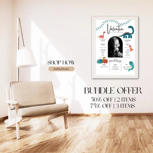 Kids room decoration, Milestone board, Birthday Gift, fine art print