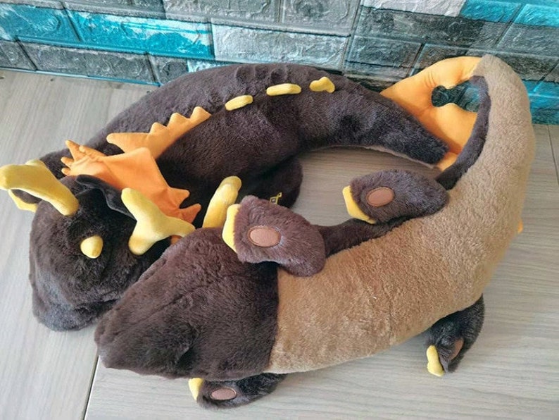 zhongli dragon plush zhongli dragon plush