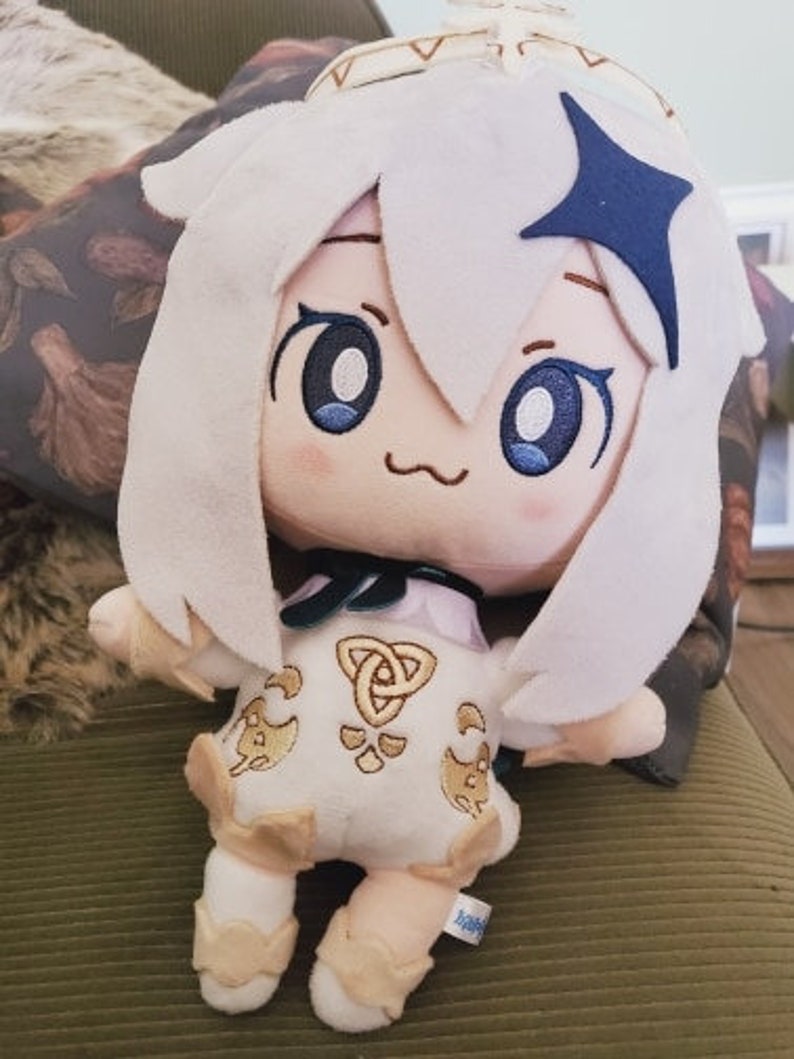 Genshin Impact Paimon Peluche Plush Doll Stuffed Coussin Etsy