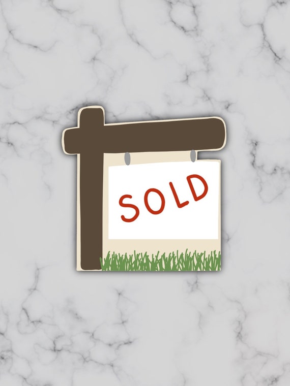 Real Estate Cookie Cutter Sugar Cookie Cutters for Sale Sign Etsy