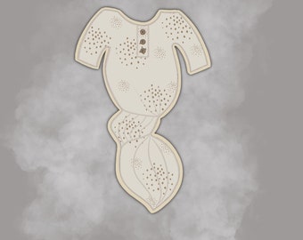 onesie Cookie Cutter, baby onesie Cookie Cutters, baby onesie cookie, gender reveal cookie cutter, baby shower cookie cutter