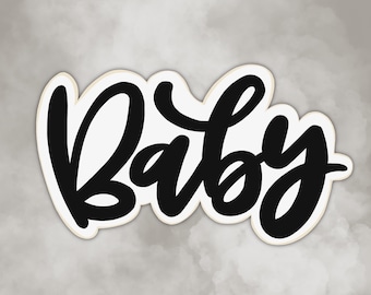 Baby Cookie Cutter, Cookie Cutter, Baby Cookie
