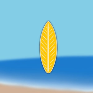 Surf board cookie cutter, summer Cookie Cutter, Sugar Cookie Cutters, beach cookie cutter