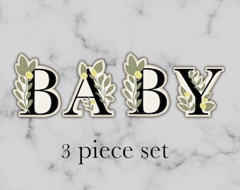 Baby cookie cutters, cookie cutter pack, baby cookie cutter, gender reveal cookie cutter, baby shower cookie cutter