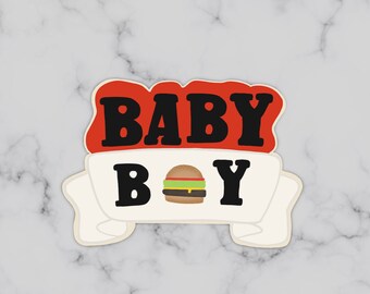 Baby Cookie Cutter, baby boy Cookie Cutters, baby girl cookie cutter