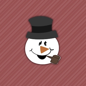 Snowman head Cookie Cutter, Cookie Cutter, Christmas cookie cutter, holiday cookie cutter, snowman cookie, snowman cookie cutter