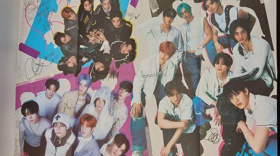 スターダストグループポスターセット Official Stray Kids ROCKSTAR Posters SET - Etsy
