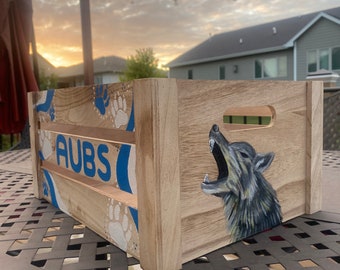 Custom Painted Storage Box